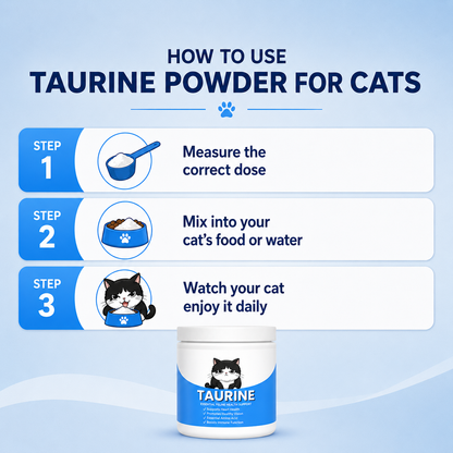 Taurine Powder for Cats – 200ml